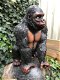 Prachtige gorilla, polystone mooi om te zien-gorrila-aap - 5 - Thumbnail