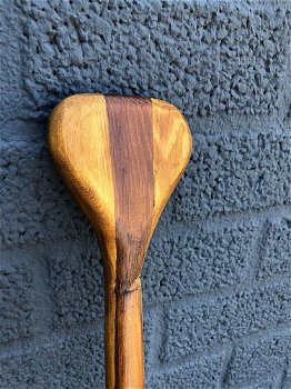 Prachtige houten peddel-roeispaan-peddel - 5