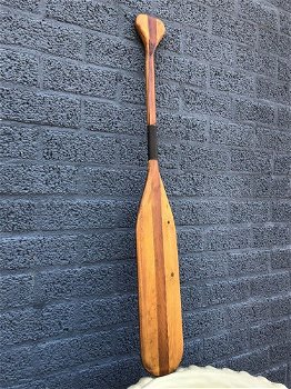 Prachtige houten peddel-roeispaan-peddel - 6