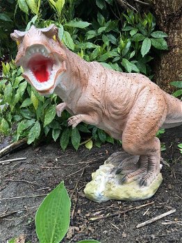Prachtige sculptuur van een Tyrannosaurus-dino - 4