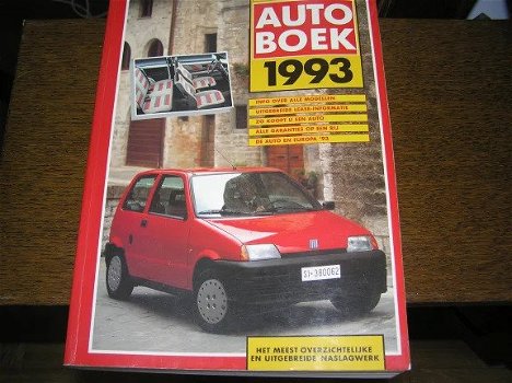 Autoboek 1993 - 0