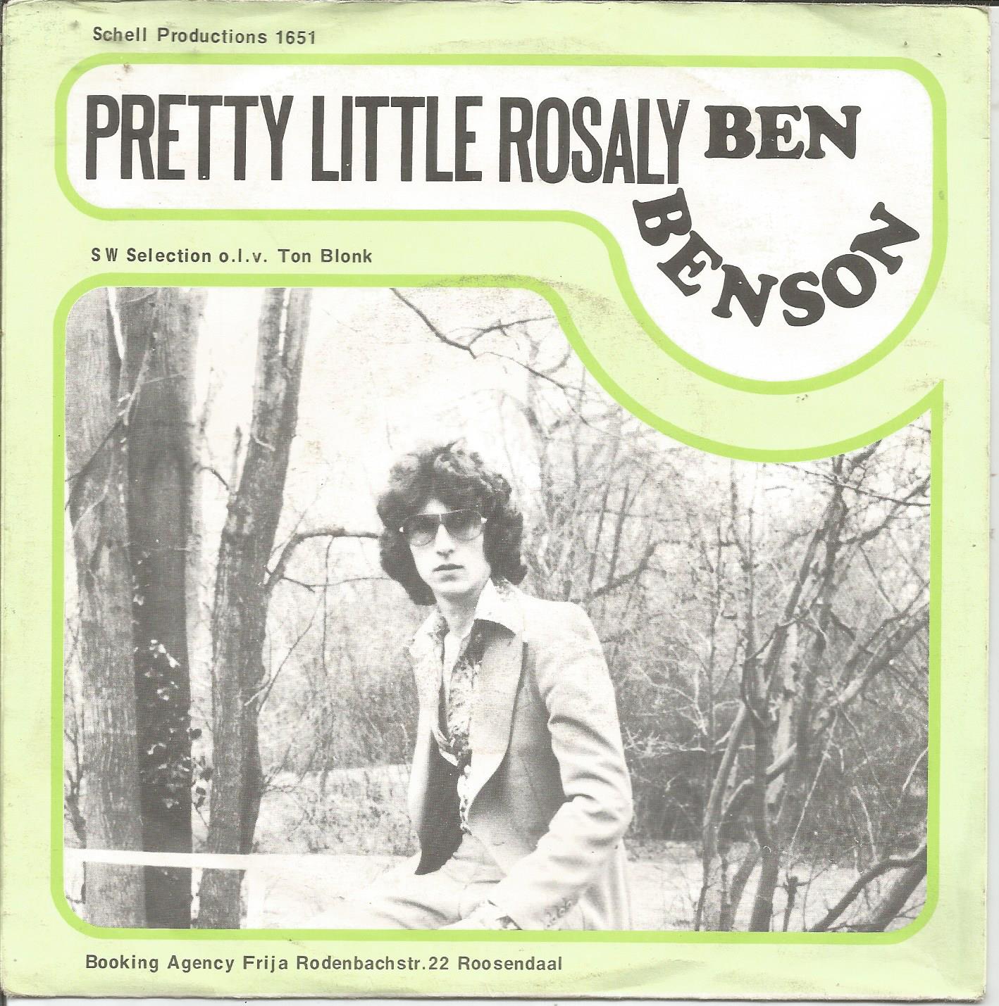 Ben Benson & SW Selection - Pretty little Rosaly (1978) PIRATENTOPPER - nr. 1