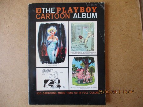 adv3742 the play boy cartoon album - 0