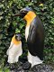 Set Pinguin beelden in kleur, polystein-pinguin-tuin-deco - 4 - Thumbnail