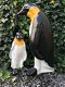 Set Pinguin beelden in kleur, polystein-pinguin-tuin-deco - 7 - Thumbnail