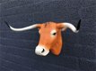 Stierenkop groot, country style, mooi stier-stieren hoofd - 5 - Thumbnail