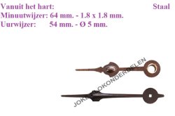 = Wijzers = regulateur =44925