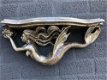 Wandornament, console polystone-zilver-zeemeermin - 0 - Thumbnail