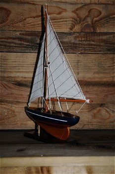 Zeilboot op stand-zeer fraai-boot-zeilboot-deco - 6