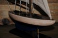 Zeilboot op stand,handgemaakt-fraai-water-boot-zeil - 6 - Thumbnail