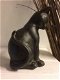 Zittende kat-beeldhouwkunst uit Polystein-kat-poes-beeld - 2 - Thumbnail