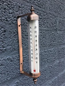 Frame messing-metaal met thermometer--thermometer