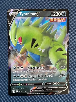 Tyranitar V 097/163 - Pokemon Battle Styles - NM - 0