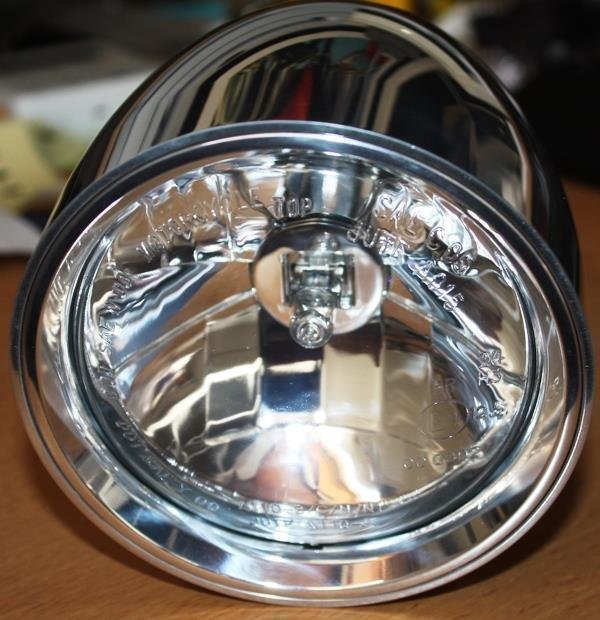 Koplamp Cone Gepolijst - nr. 1