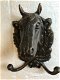 Gietijzeren-bronskleurig-paardenhoofd-kledinghaak-paard - 2 - Thumbnail