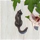 Haak met een kat, handdoek-kledingkat-poes-kapstok- - 0 - Thumbnail