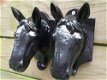 Set paardenhoofden als kapstok-kleur zwart-paard-hoofd - 0 - Thumbnail