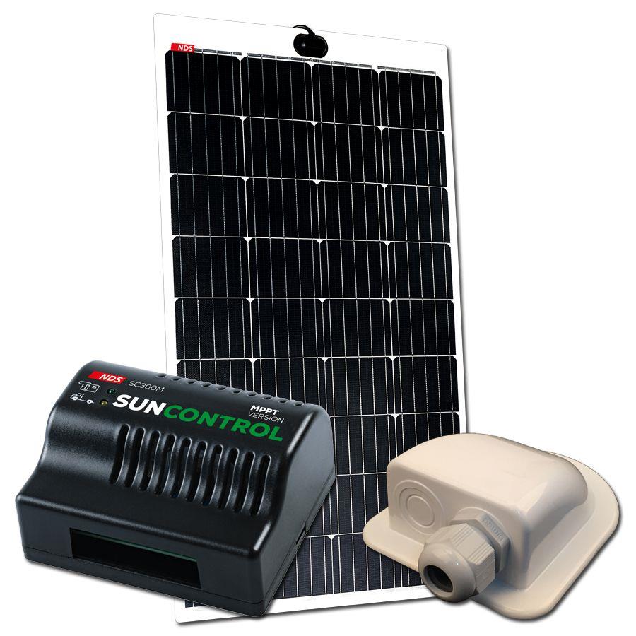 NDS LIGHTSOLAR 145W Semi-Flex Zonnepaneel SET + SC300M op=op - nr. 1