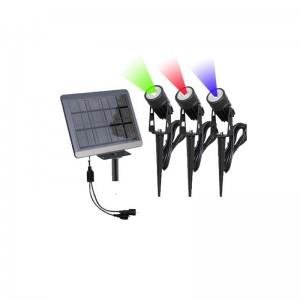 Solar tuinspots RGB set van 3 stuks - 0