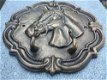 Wandkapstok met afbeelding paardenhoofd gietijzer-haak - 4 - Thumbnail