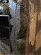 Dressoir-kast teakhout met oude gesneden elementen - 4 - Thumbnail
