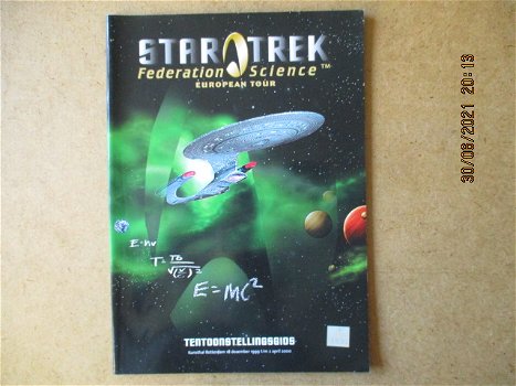 adv3887 star trek tentoonstellingsgids - 0