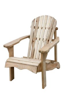 Mooie houte veranda stoel, geimpregneerd-tuinstoel - 0