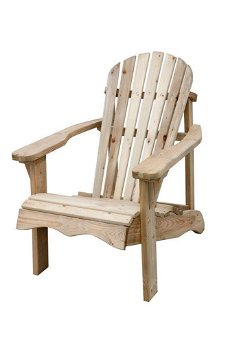 Mooie houte veranda stoel, geimpregneerd-tuinstoel