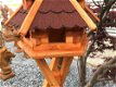 Fraai houten vogelhuis -vogelhuisje-vogel - 1 - Thumbnail