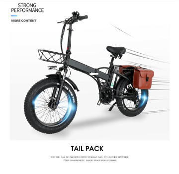 CMACEWHEEL GW20 Bike 750W 100Km Range Tail Pack 45KM/h - 1