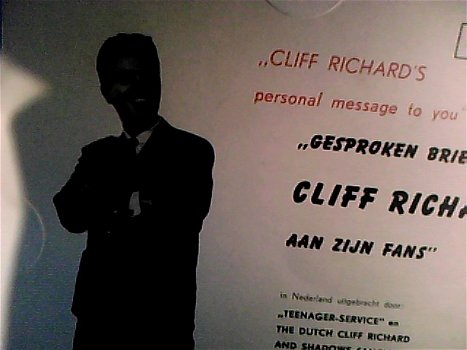 cliff richard - personel message to you ( 7'' fanclub uitgave ) - 0