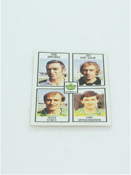 Witgoor Dessel - Sneyers - Van Gulik - Staes - Verschueren - NR 424 - Football 82 - Panini - 0