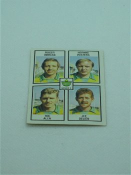 Witgoor Dessel - Dierckx - Vosters - Alen - Deliën - NR 425 - Football 82 - Panini - 2