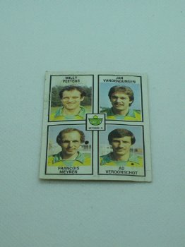 Witgoor Dessel - Peeters - Vandendungen - Meynen - Verdonschot - NR 426 - Football 82 - Panini - 2