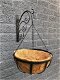 Wandhaak metaal met hangmand voor een mooie plant - 1 - Thumbnail