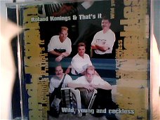 roland konings & that's it - wild,young and reckless ( cd 8714069040298 )