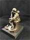 Een bronzen beeld van de kus, by Rodin.-beeld -brons - 0 - Thumbnail