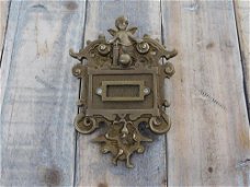 Deurbel engel - bel Wilhelminiaanse stijl, antiek-deurbel