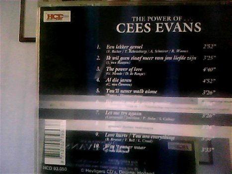 cees evans - the power of ( cd gratis verzenden ) - 1