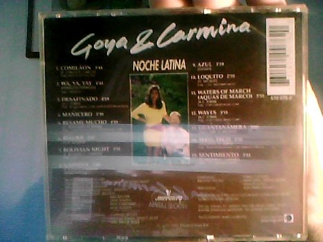goya & carmina - noche latina ( cd 73145007620 ) - 1