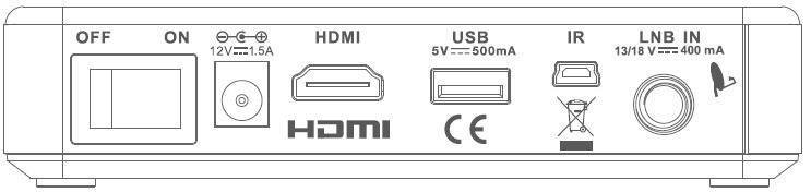 Denson ds1010 mini satelliet ontvanger voor camper of caravan - 1