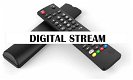 Vervangende afstandsbediening voor de DIGITAL STREAM apparatuur. - 0 - Thumbnail