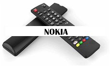 Vervangende afstandsbediening voor de Nokia apparatuur.