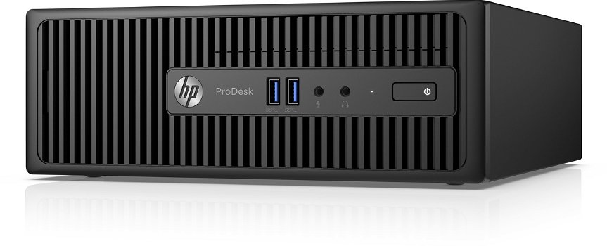 HP Prodesk 400 G3 SFF i5-6500 3.20GHz, 8GB, 512GB SSD, DVD, Intel HD, Win 10 Pro - 1