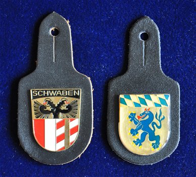Duitse politie borstzakhangers Beieren - 0
