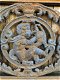 Balkon-scheeps-reling, raamrek met medaillon cast iron - 1 - Thumbnail