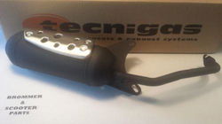 Uitlaat Tecnigas Mio Orbit 2 Speedfight 3 Tweet Vivacity 3