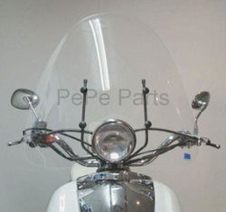 Windscherm Retro Scooter Agm Cello Eagle Palermo Habana HOOG