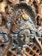 Cast iron-rust- deur-raam rooster, wandornament-deco - 4 - Thumbnail