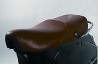 buddyseat leer vespa lx bruin piag orig 602930m0br